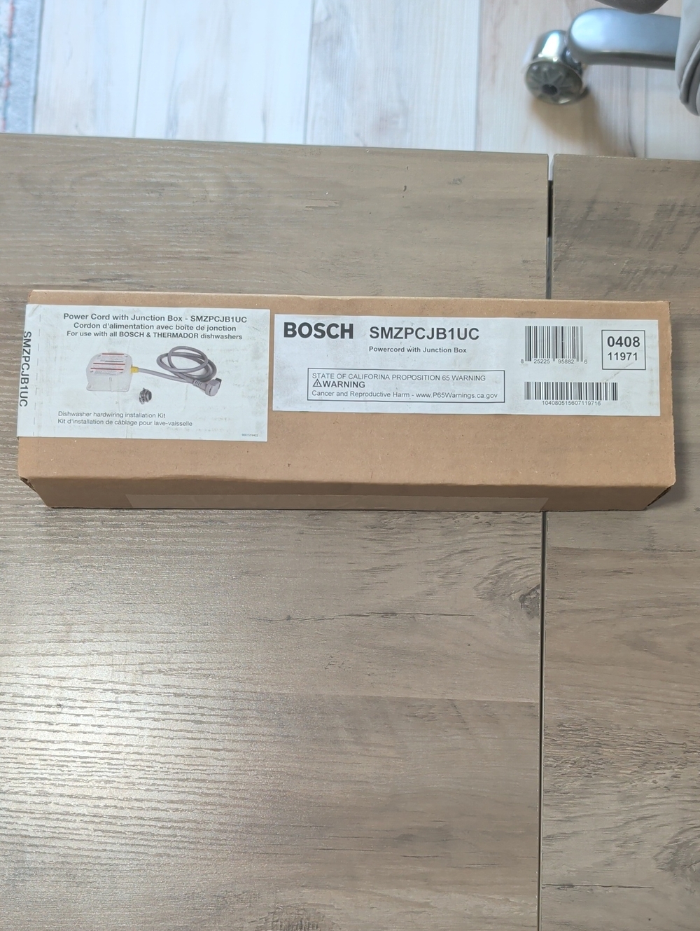 Bosch Dishwasher Power Cord with Junction Box SMZPCJB1UC New in Box